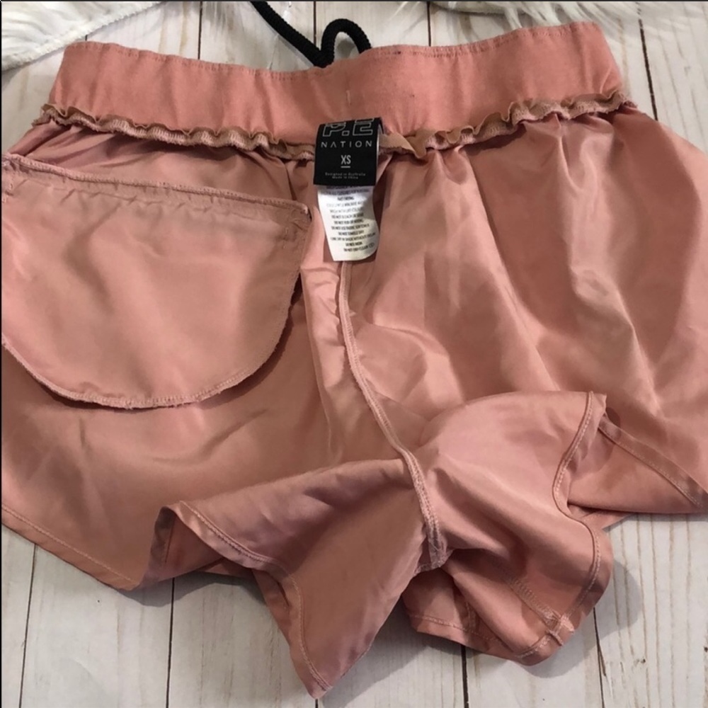 P.E Nation double drive short in rose dawn pink XS - Picture 8 of 11